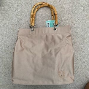 SUNNY HAWAII Bamboo Handle Interchangeable Purse